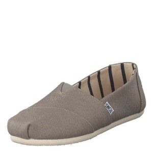 TOMS - Alpargata Morning Dove Heritage Canvas - 7.5 Womens